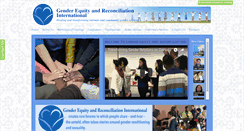 Desktop Screenshot of genderreconciliationinternational.org